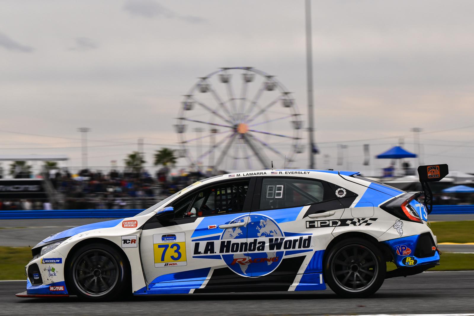 LA Honda World Racing - Michelin Pilot Challenge TCR Daytona Race